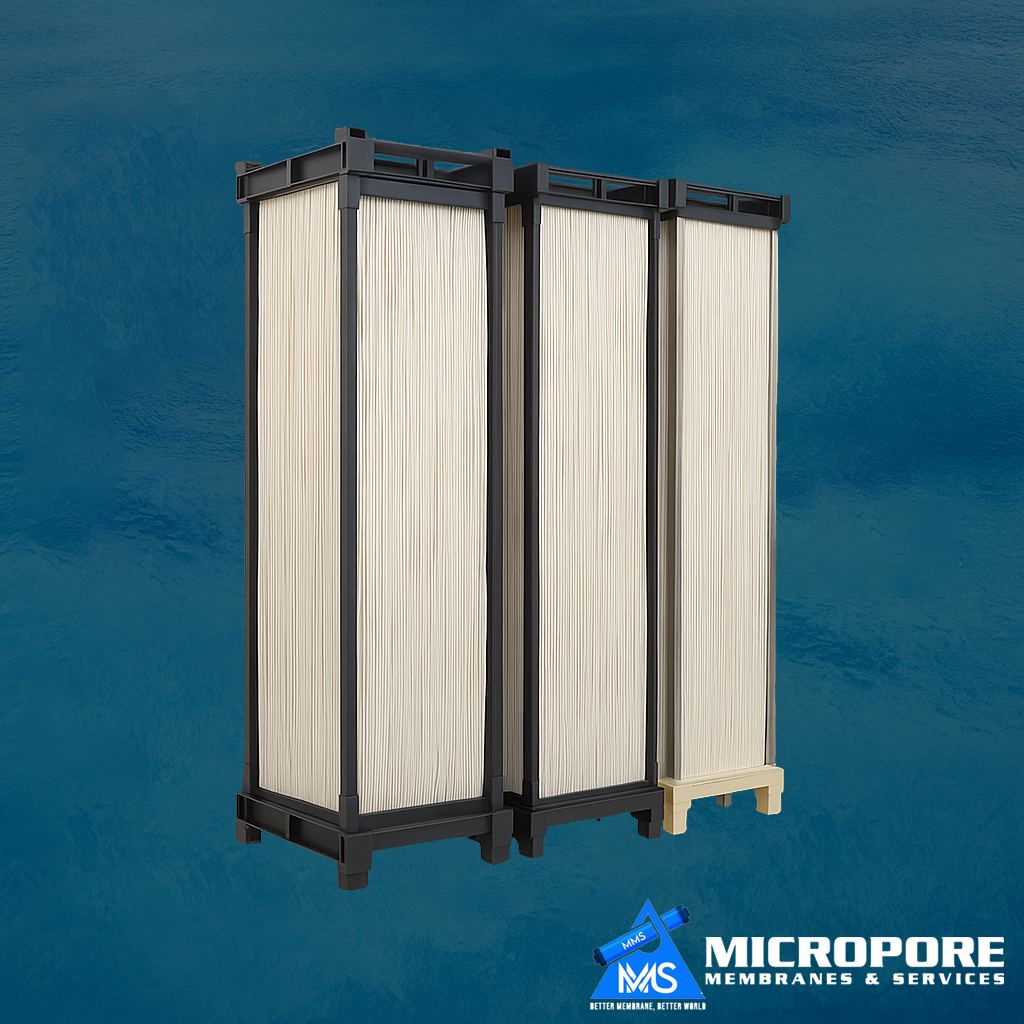 Membrane bioreactor plant visualization